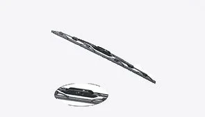 Bosoko T550 Front Frame Wiper Blades with J-hook Adapters